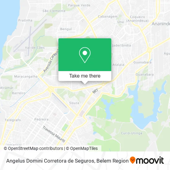 Angelus Domini Corretora de Seguros map