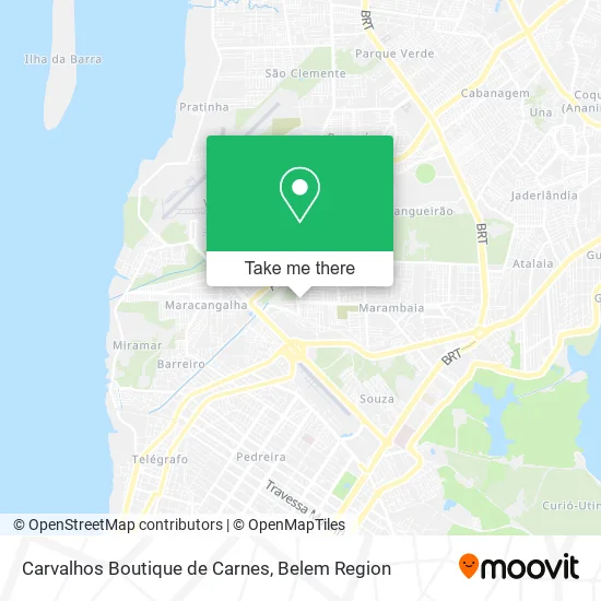 Carvalhos Boutique de Carnes map