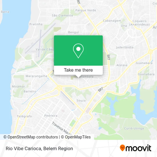 Rio Vibe Carioca map