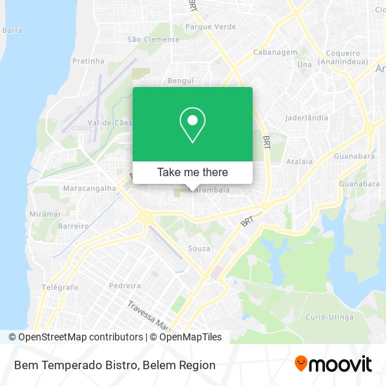 Mapa Bem Temperado Bistro