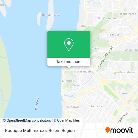 Boutique Multimarcas map