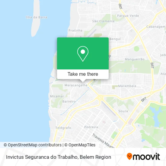 Invictus Seguranca do Trabalho map