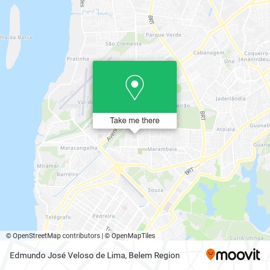 Edmundo José Veloso de Lima map