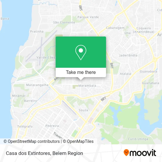 Casa dos Extintores map