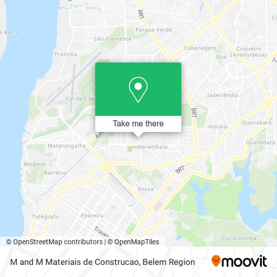 M and M Materiais de Construcao map