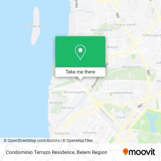 Condominio Terrazo Residence map