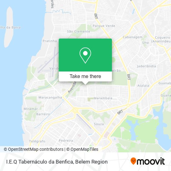 I.E.Q Tabernáculo da Benfica map