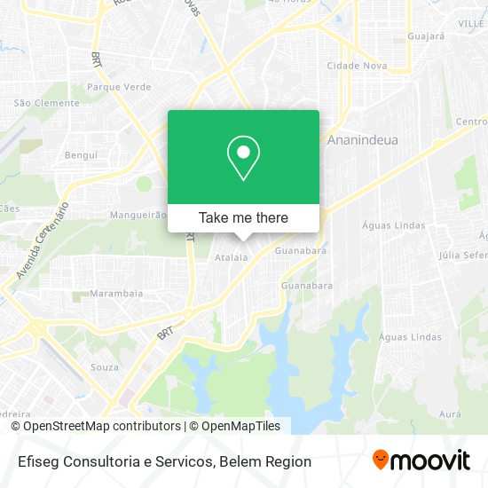 Efiseg Consultoria e Servicos map