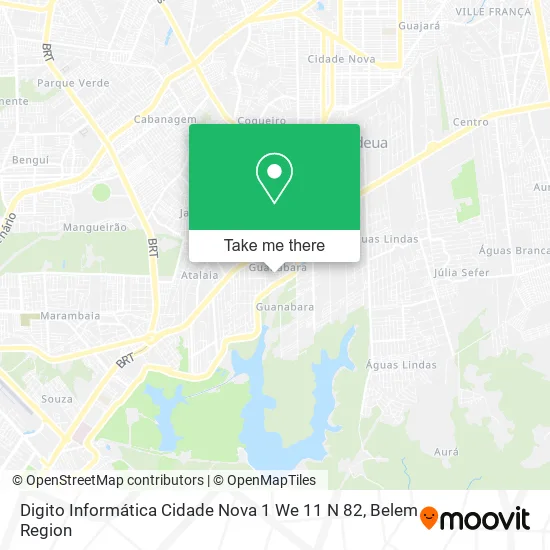 Digito Informática Cidade Nova 1 We 11 N 82 map