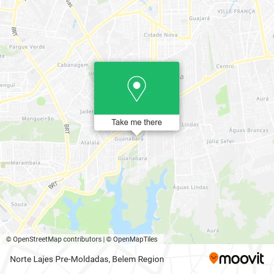 Norte Lajes Pre-Moldadas map