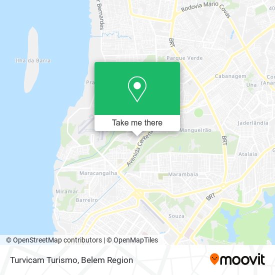 Turvicam Turismo map