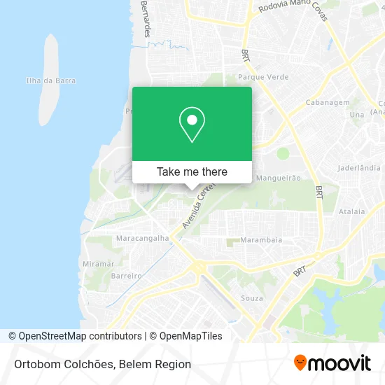 Ortobom Colchões map