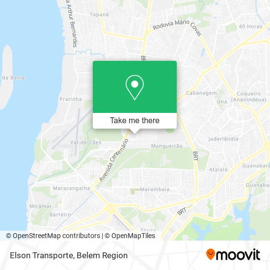 Elson Transporte map