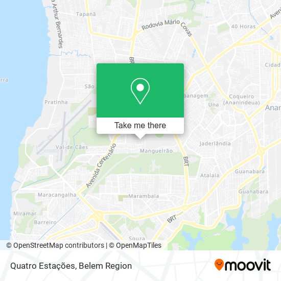 Quatro Estações map