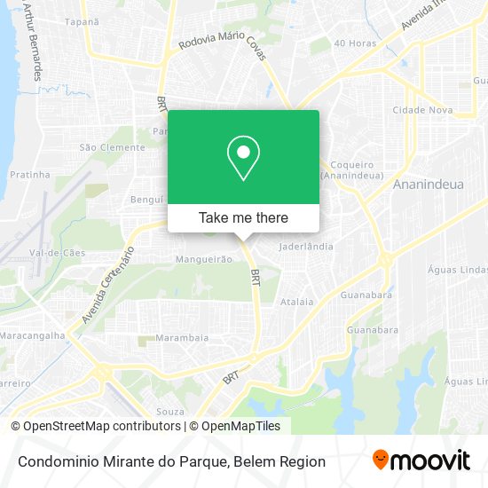 Condominio Mirante do Parque map