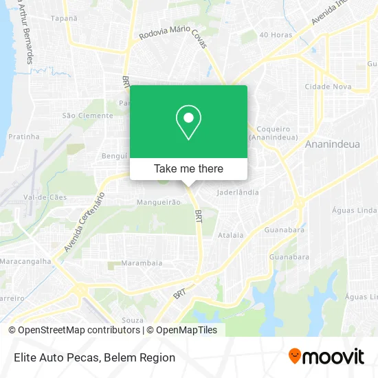 Elite Auto Pecas map
