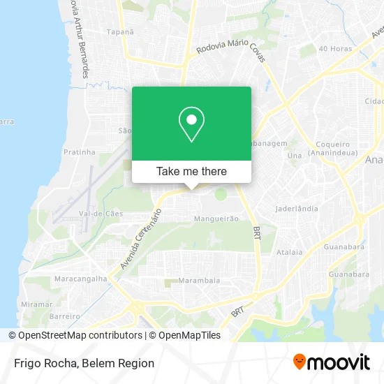 Frigo Rocha map