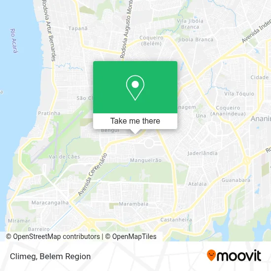 Climeg map