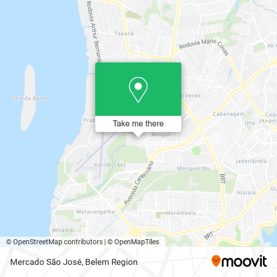 Mercado São José map