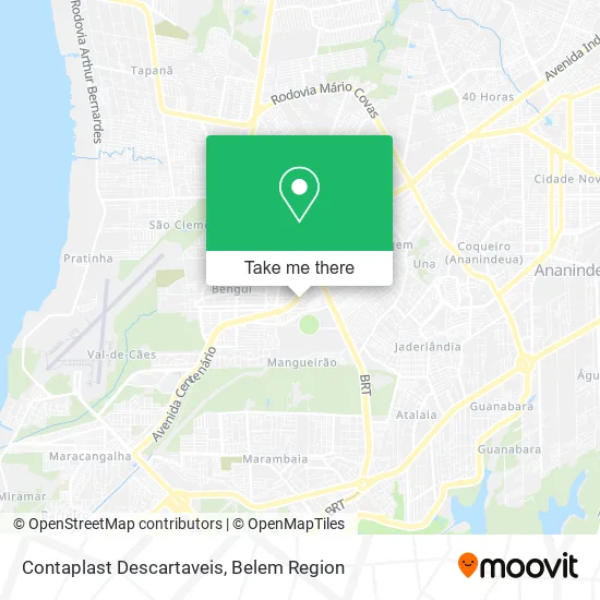 Contaplast Descartaveis map