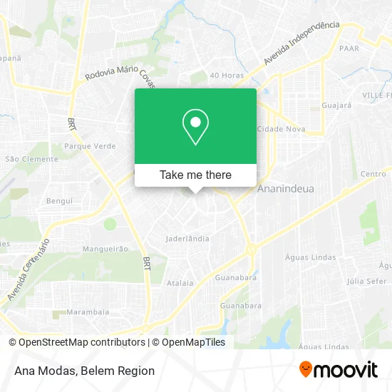 Ana Modas map