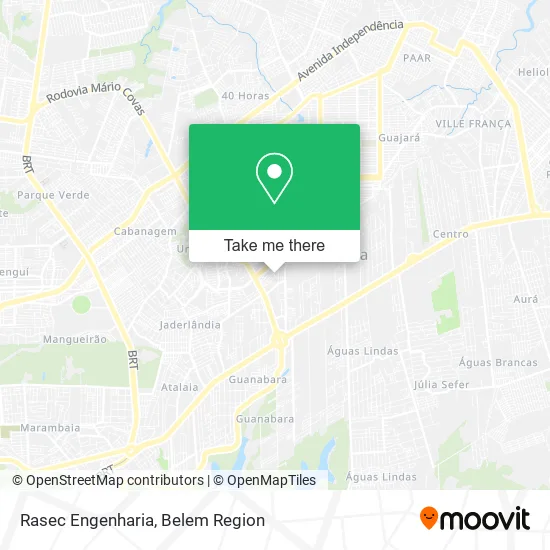 Rasec Engenharia map