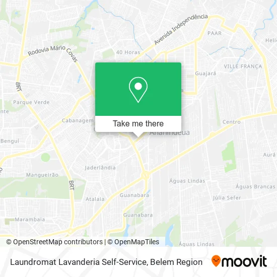Laundromat Lavanderia Self-Service map