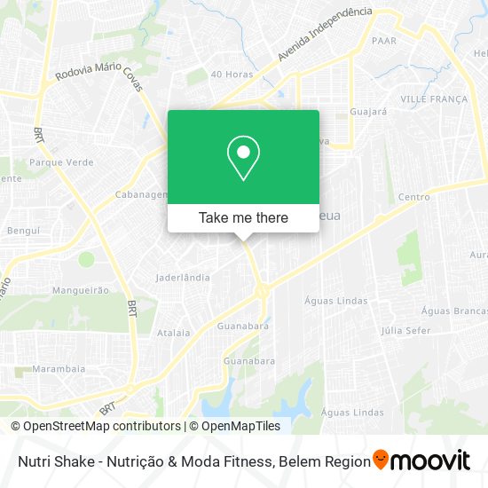 Nutri Shake - Nutrição & Moda Fitness map