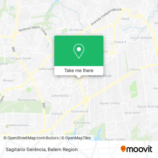 Sagitário Gerência map