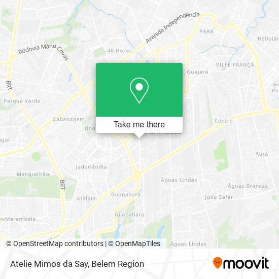 Atelie Mimos da Say map