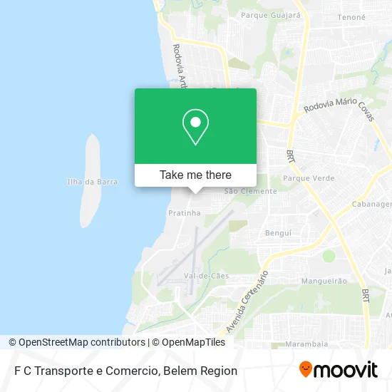 F C Transporte e Comercio map