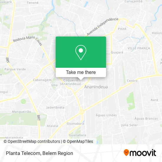 Planta Telecom map