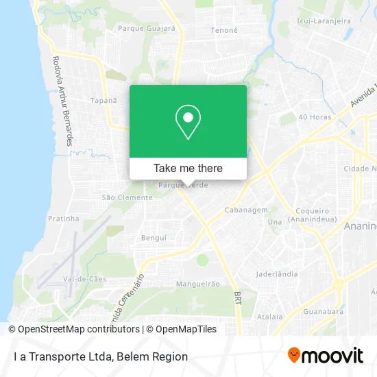 I a Transporte Ltda map