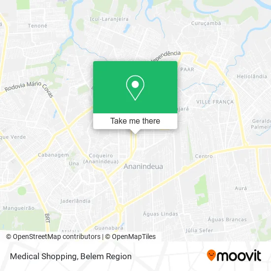 Medical Shopping map