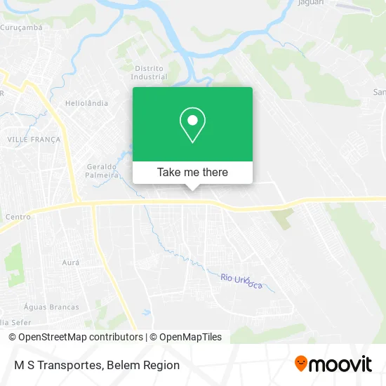 M S Transportes map