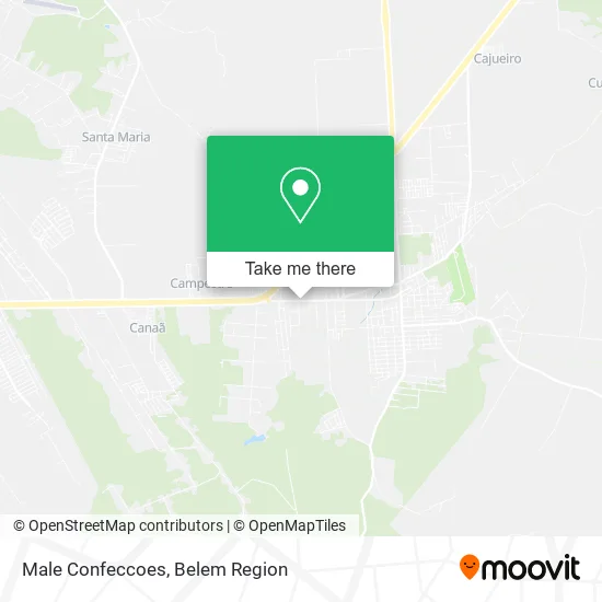 Male Confeccoes map