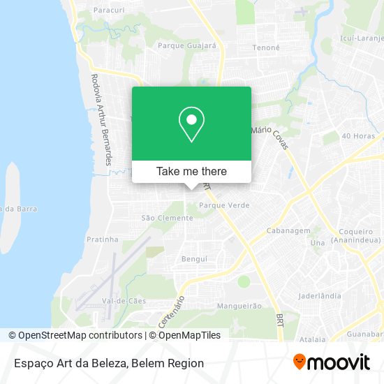Espaço Art da Beleza map