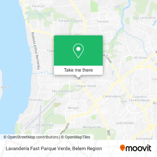 Lavanderia Fast Parque Verde map