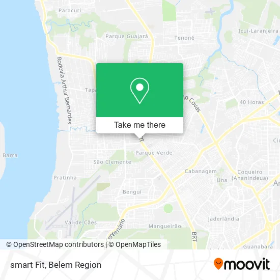 smart Fit map
