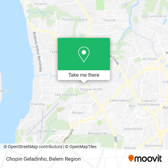 Mapa Chopin Geladinho