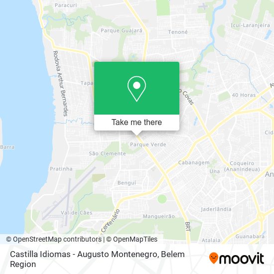 Mapa Castilla Idiomas - Augusto Montenegro