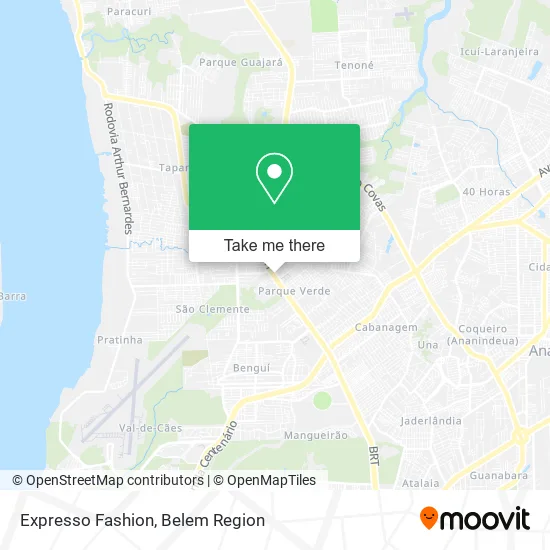 Expresso Fashion map