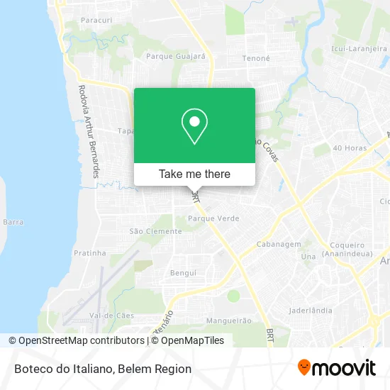 Boteco do Italiano map