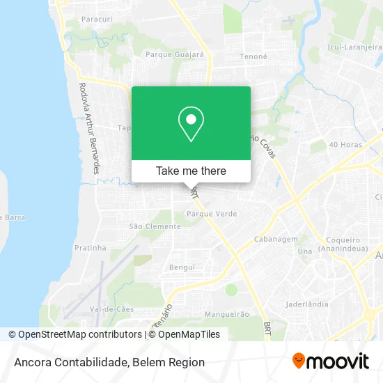 Ancora Contabilidade map