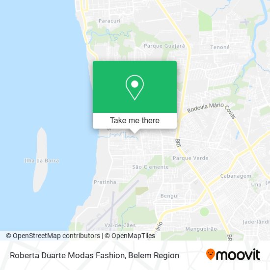 Mapa Roberta Duarte Modas Fashion