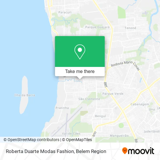 Roberta Duarte Modas Fashion map