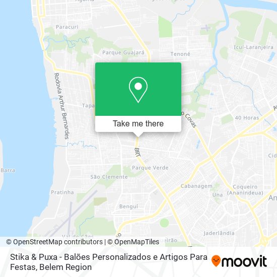 Stika & Puxa - Balões Personalizados e Artigos Para Festas map