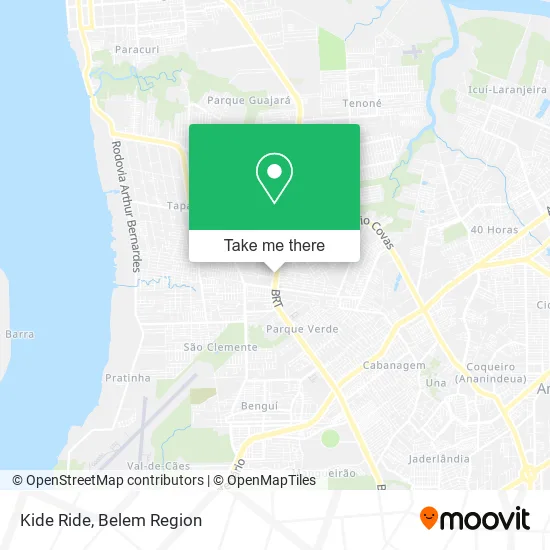 Kide Ride map