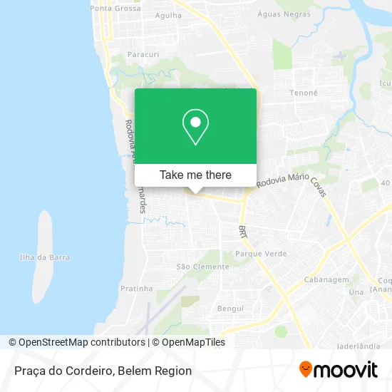 Praça do Cordeiro map