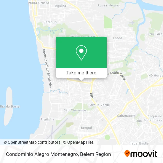 Condominio Alegro Montenegro map